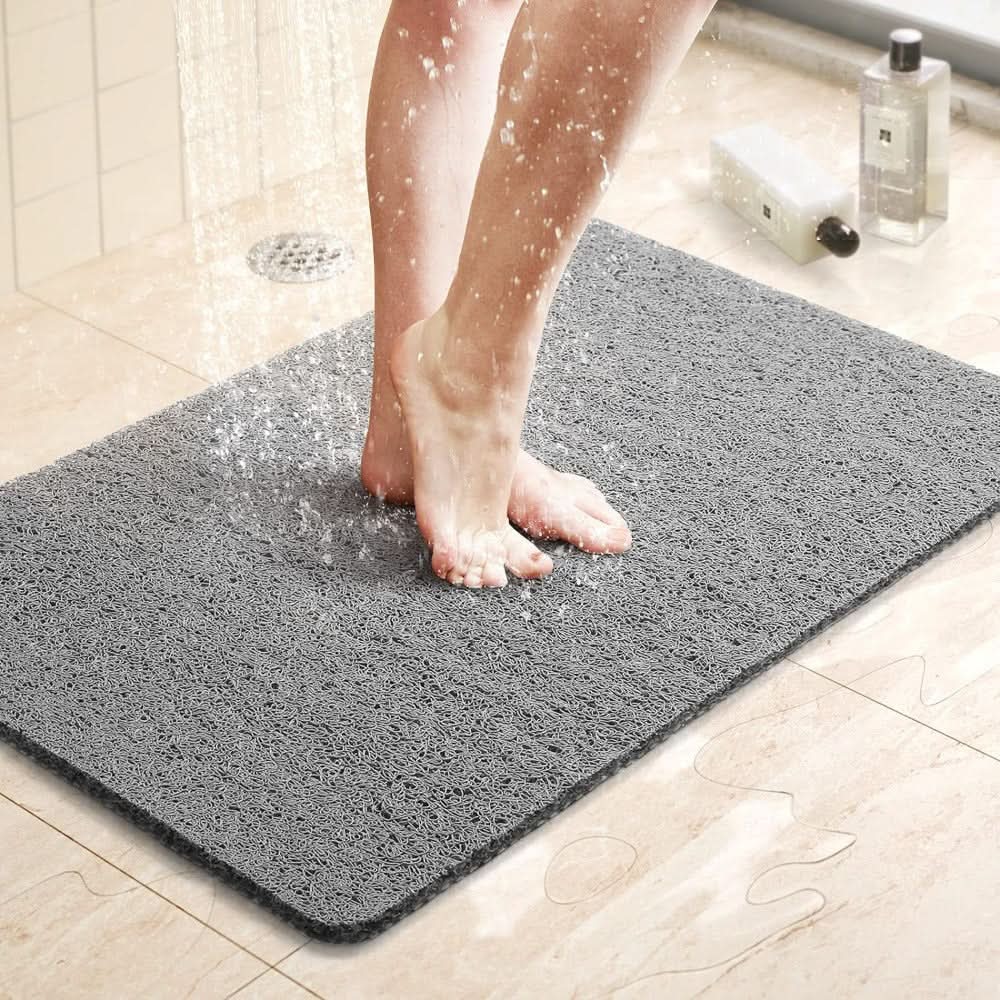 AQUALUXE – Rutschfeste Duschmatte mit Abflusssystem