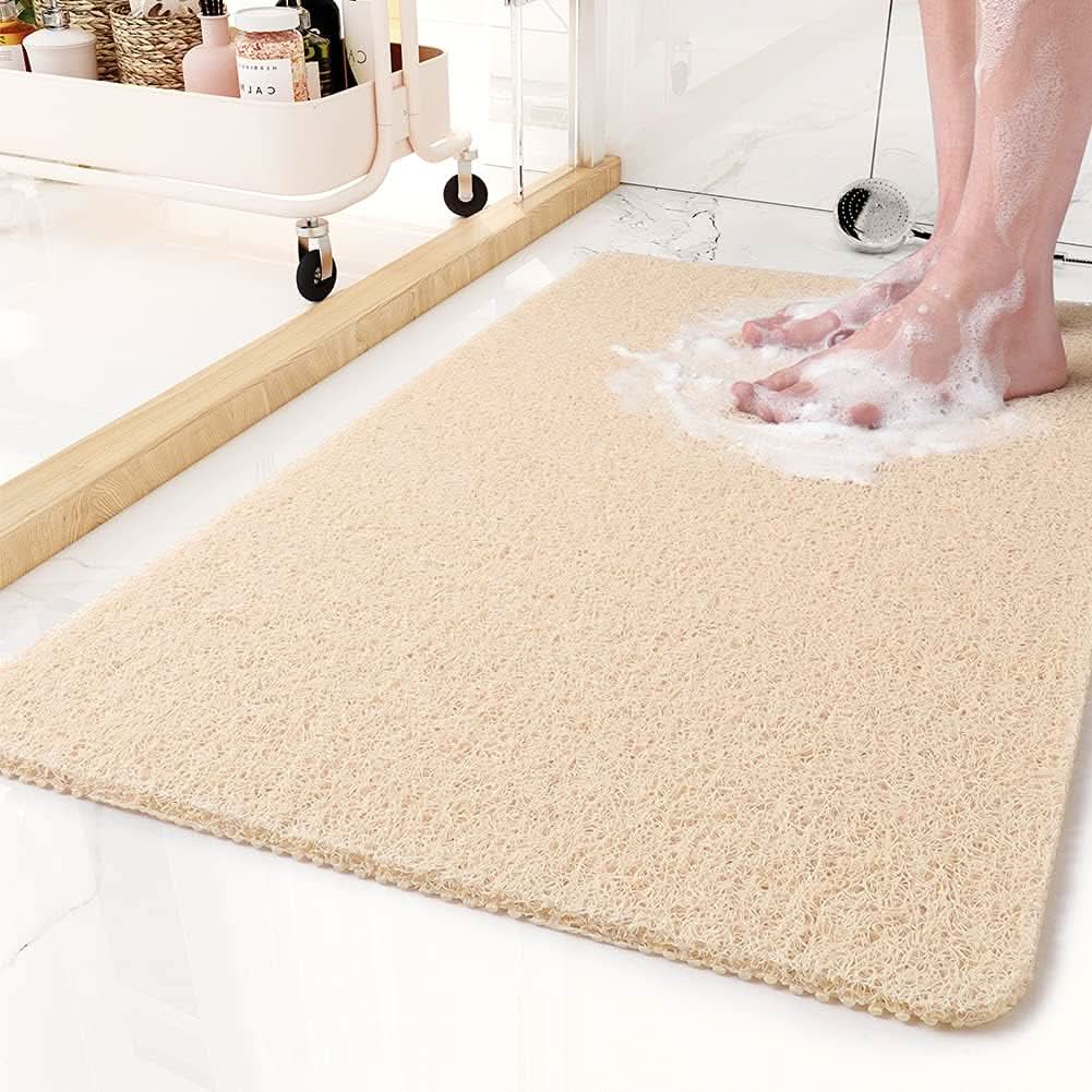 AQUALUXE – Rutschfeste Duschmatte mit Abflusssystem